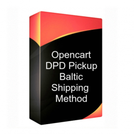 Opencart - DPD Pickup Shipping Method (EE + LV + LT)