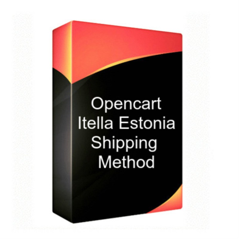 Opencart - Itella Estonia Shipping Method