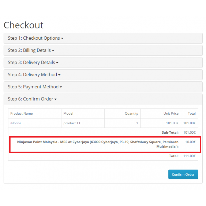 Opencart Ninjavan Collect Indonesia Malaysia Method Oc2 3